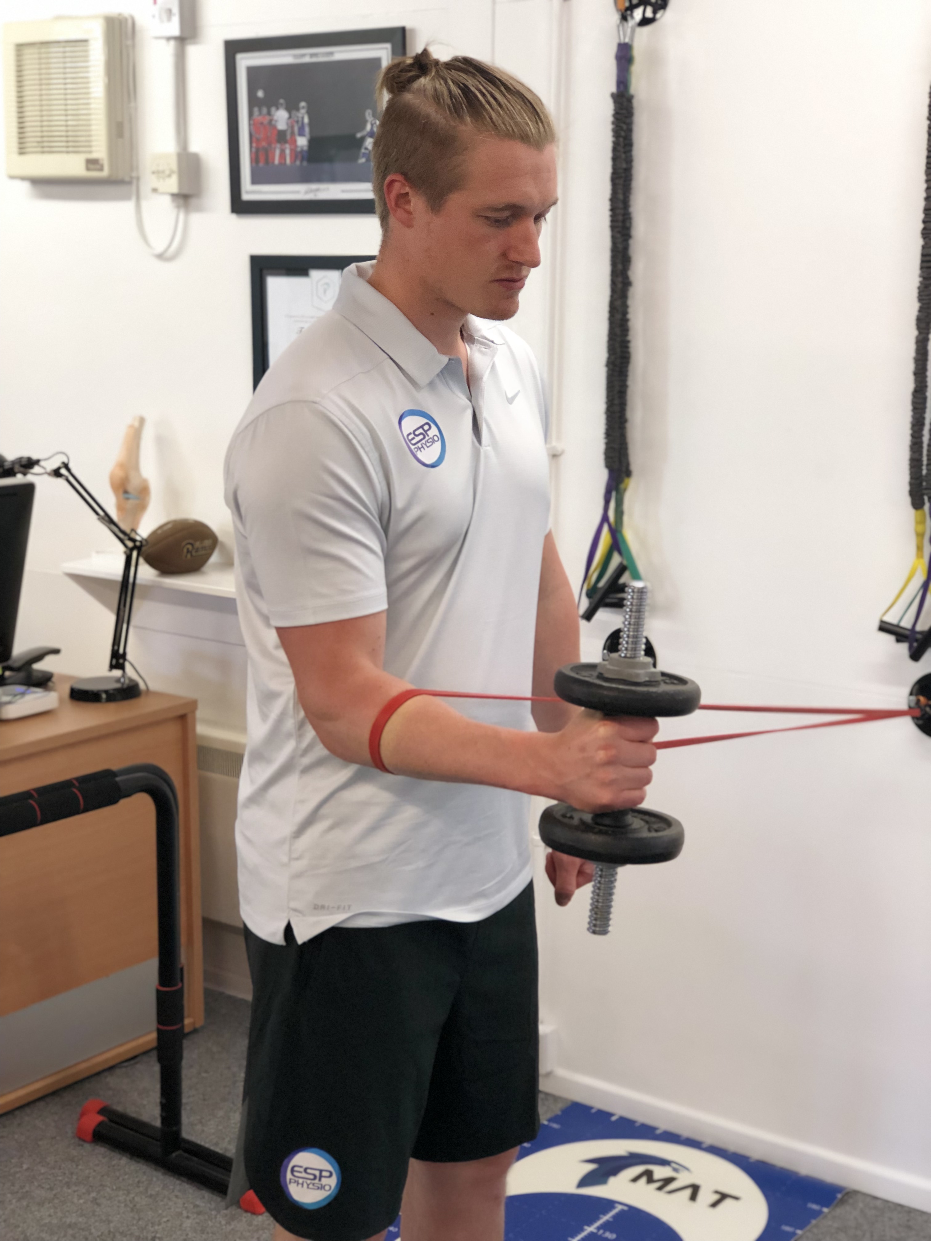 Mobilisation with movement medial radius glide stage 2